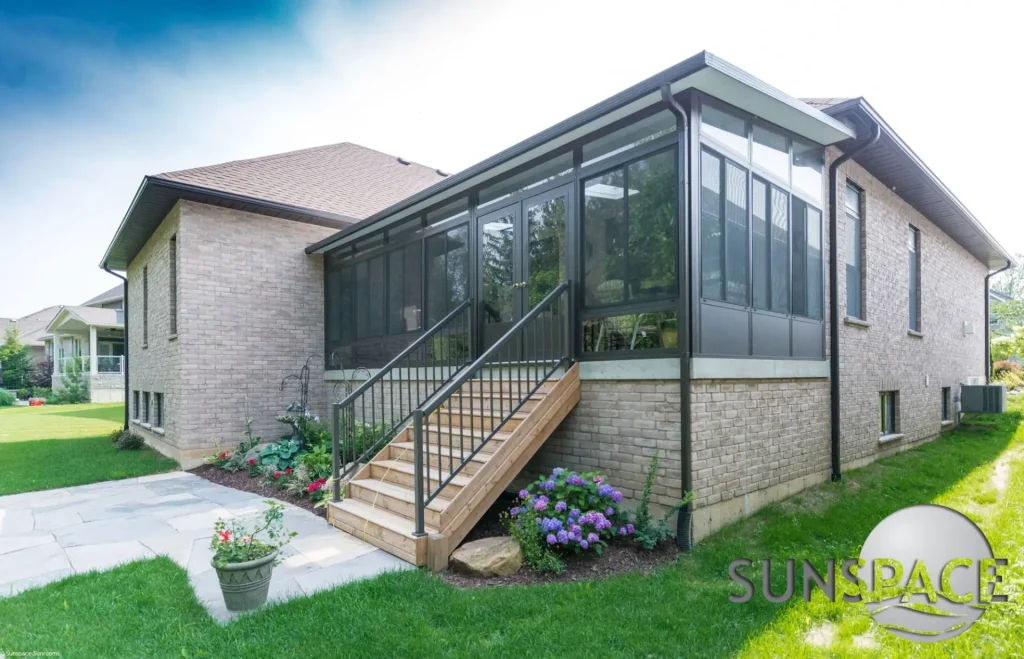 House with Sunroom and deck